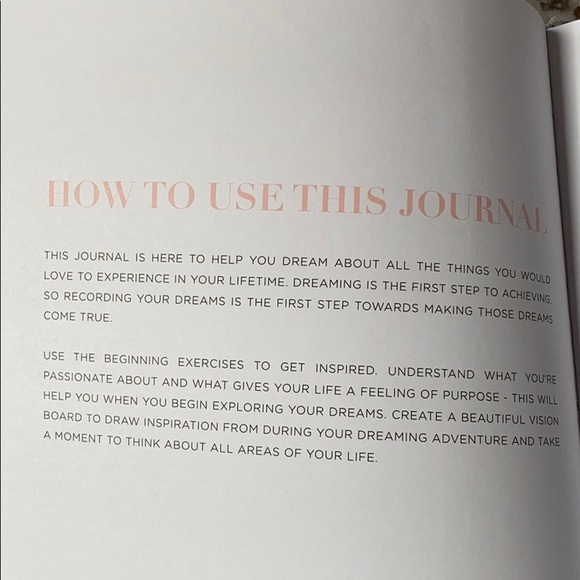 Dreams Journal. Dream, plan, succeed. πΈ - Picture 4 of 5